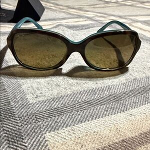 Women's Maui Jim Teal Frame Sunglasses - Stylish Sun Protection